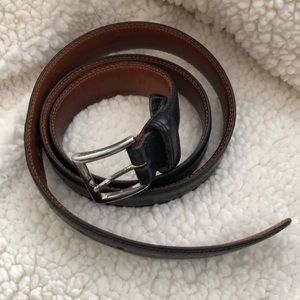 Cole Haan leather black belt